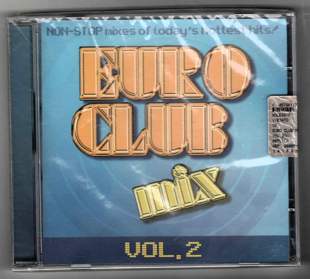Euro Club Mix Vol 2 Compilation Europop CD 2001 - TulipStuff