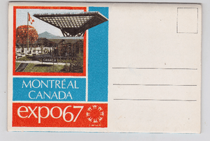 Montreal Canada Expo 67 Postcard Booklet - TulipStuff