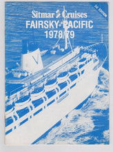 Load image into Gallery viewer, Sitmar Cruises Fairsky 1978-1979 Pacific Cruises Brochure - TulipStuff
