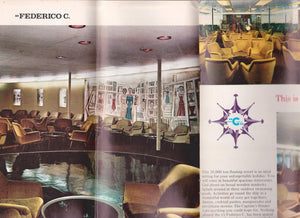 Costa Line Federico C 1974 7 Day Caribbean Cruises Brochure - TulipStuff