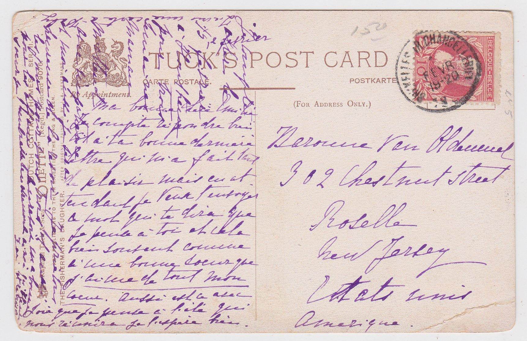 The Fisherman's Daughter Dutch Cottage Homes Raphael Tuck 1920 - TulipStuff