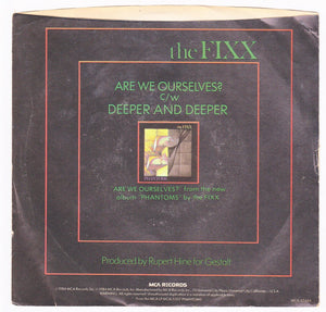 The Fixx Are We Ourselves 45rpm Vinyl Record New Wave Synthpop 1984 - TulipStuff