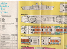 Load image into Gallery viewer, Costa Line ss Flavia 1979-80 Nassau Bahamas Cruise Ship Brochure - TulipStuff
