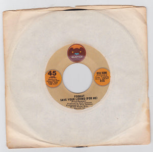 Foghat Slow Ride 7" Vinyl Record Bearsville BSS 0306 1975 - TulipStuff