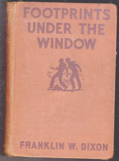 The Hardy Boys Footprints Under The Window Franklin W Dixon 1933 - TulipStuff