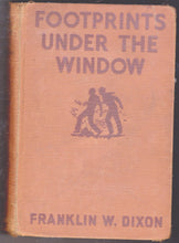 Load image into Gallery viewer, The Hardy Boys Footprints Under The Window Franklin W Dixon 1933 - TulipStuff
