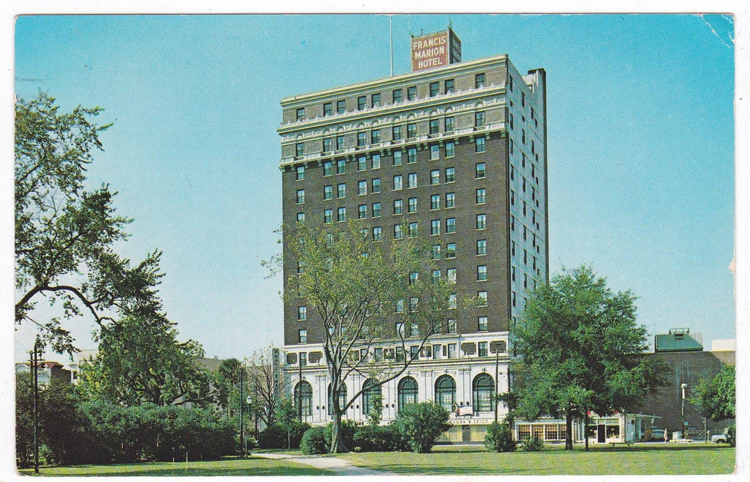 Jack Tar Francis Marion Hotel Charleston South Carolina 1965 - TulipStuff