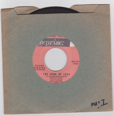 Frank Sinatra I Left My Heart In San Francisco / The Look of Love 7" 1962 - TulipStuff