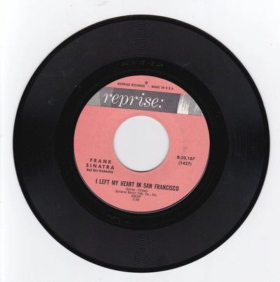 Frank Sinatra I Left My Heart In San Francisco / The Look of Love 7" 1962 - TulipStuff