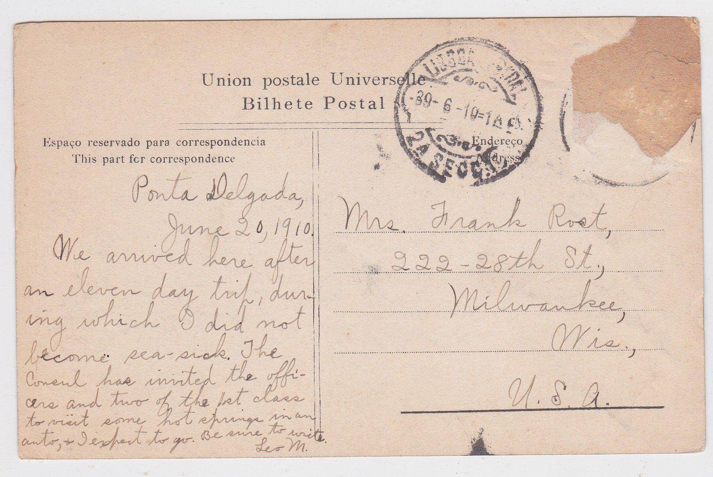 Chapel of Nossa Senhora das Vitorias Furnas San Miguel Azores 1910 - TulipStuff