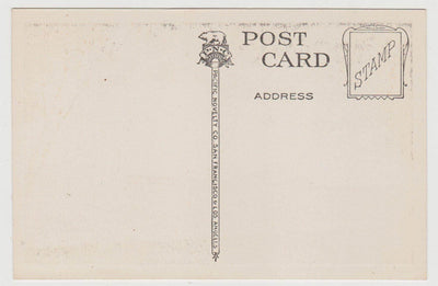 Galen Clarke School Merced California 1920's Postcard - TulipStuff