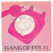 Load image into Gallery viewer, Gang of Four Call Me Up 7&quot; Vinyl New Wave Post Punk 1982 - TulipStuff
