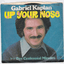 Gabriel Kaplan Up Your Nose 7" 45rpm Vinyl Record 1976 - TulipStuff