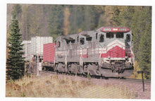 Load image into Gallery viewer, GE LMX Dash8-39B  Diesel Locomotive at Loram MT in 1992 - TulipStuff
