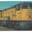 Union Pacific GE U50 U-Boat Locomotive Train  Postcard - TulipStuff
