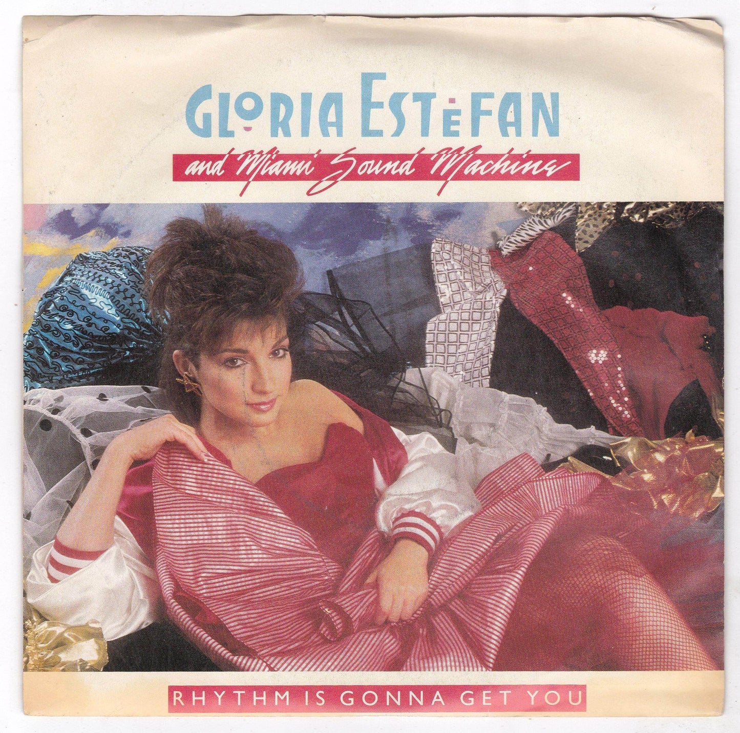 Gloria Estefan and Miami Sound Machine Rhythm Is Gonna Get You 7" Vinyl - TulipStuff