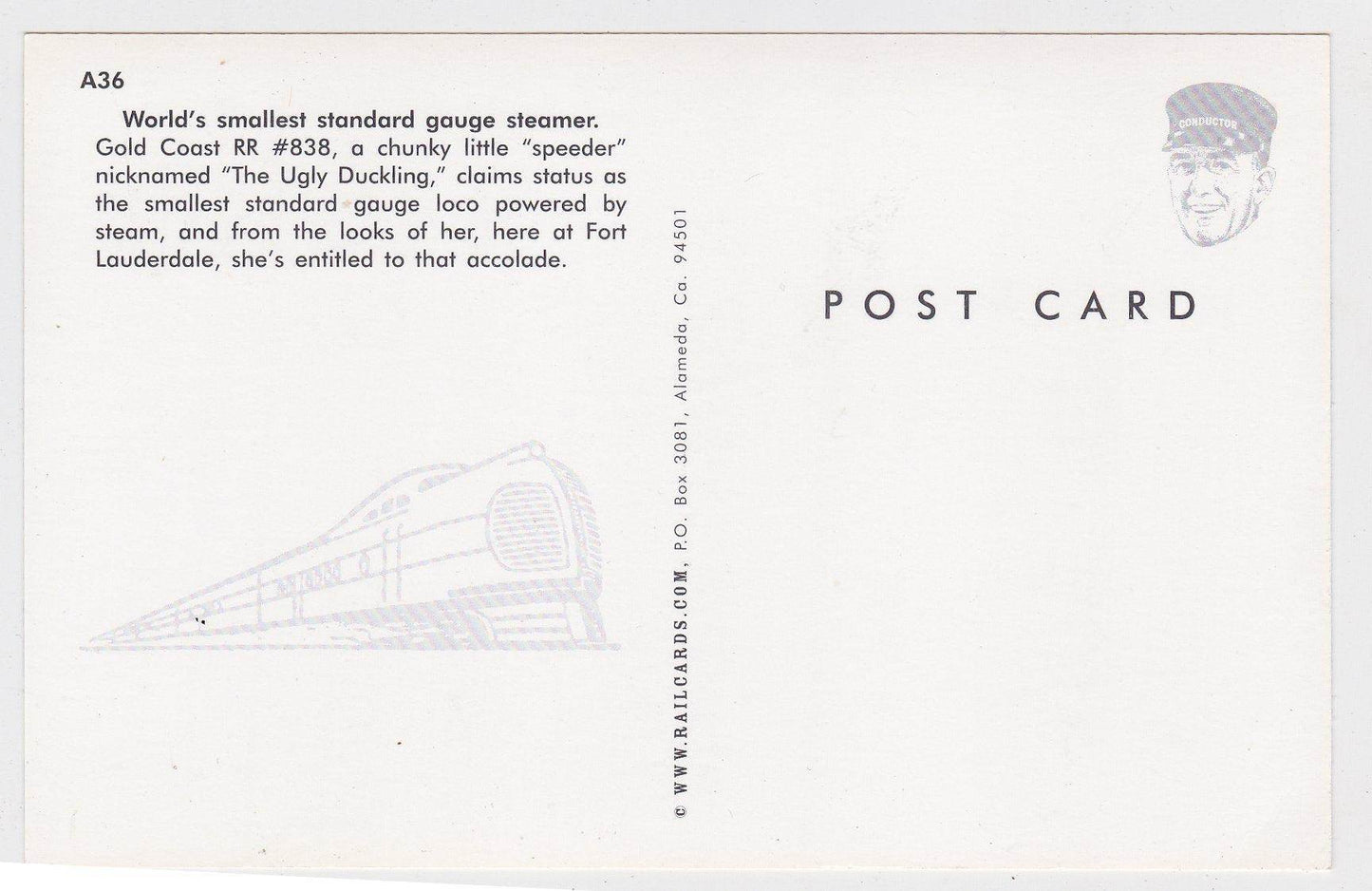 Gold Coast RR World's Smallest Standard Gauge Steam Locomotive - TulipStuff