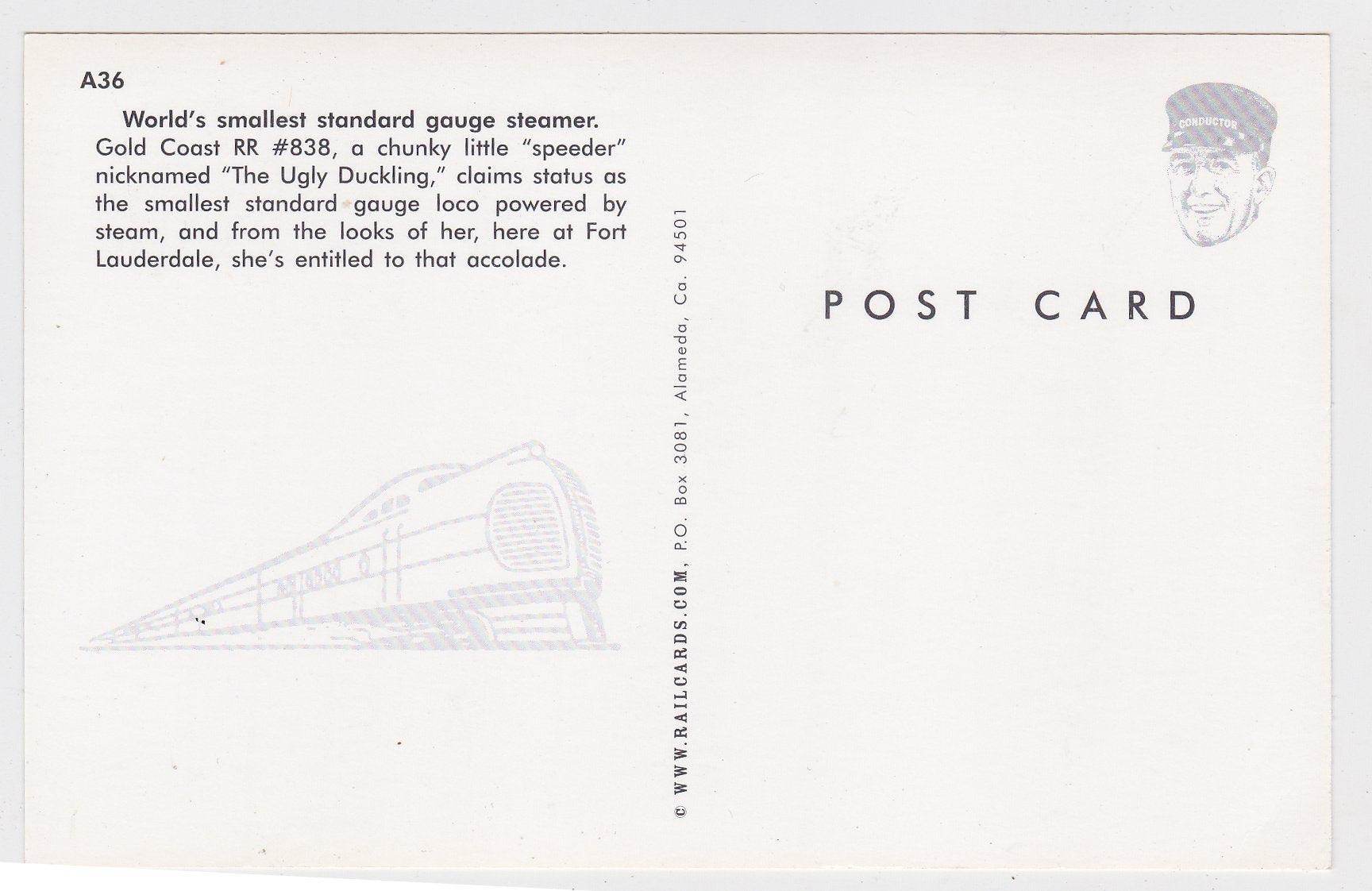 Gold Coast RR World's Smallest Standard Gauge Steam Locomotive - TulipStuff