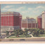 Grand Circus Park Downtown Detroit Michigan 1940's Linen Postcard - TulipStuff