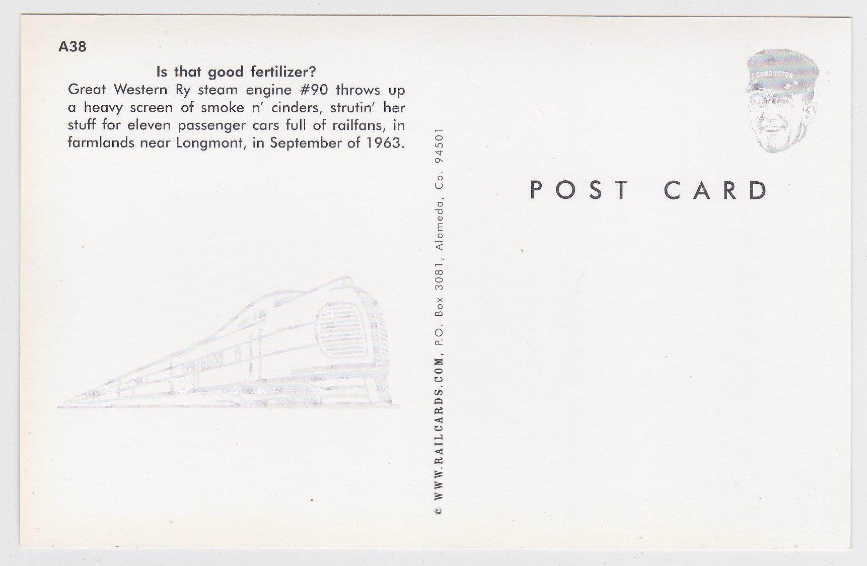 Great Western Railway Steam Locomotive and Passenger Train 1963 - TulipStuff