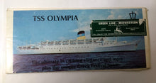 Load image into Gallery viewer, Greek Line TSS Queen Anna Maria TSS Olympia Large Deck Plans - TulipStuff

