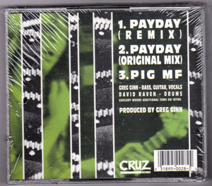Greg Ginn Payday Cruz Records 1993 Single CD - TulipStuff