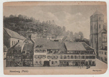 Load image into Gallery viewer, Homburg Pfalz Marktplatz Germany 1900&#39;s Postcard - TulipStuff
