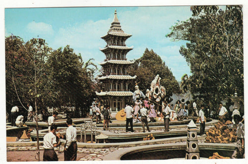 Haw Par Villa Singapore Late 1950's Early 1960's Postcard - TulipStuff