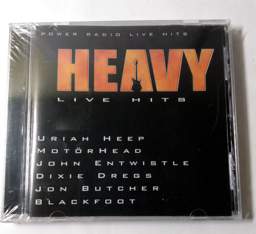 Heavy Live Hits Uriah Heep Motorhead John Entwistle Blackfoot CD 2001 - TulipStuff