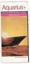 Load image into Gallery viewer, Hellenic Mediterranean Lines ms Aquarius 1973/74 Cruise Brochure - TulipStuff
