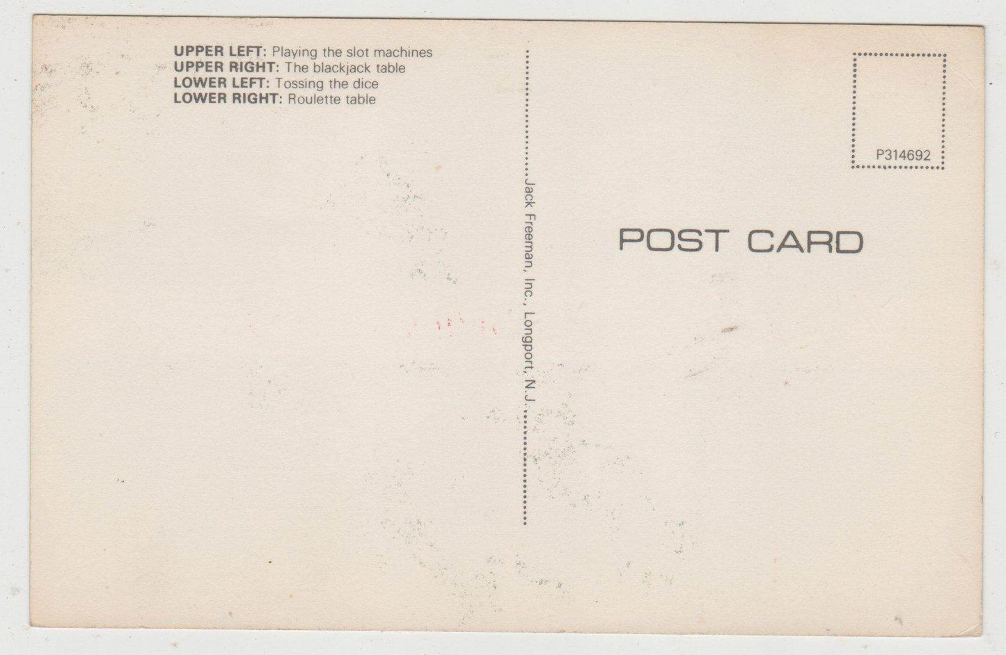 Hello From Atlantic City New Jersey Postcard 1979 - TulipStuff