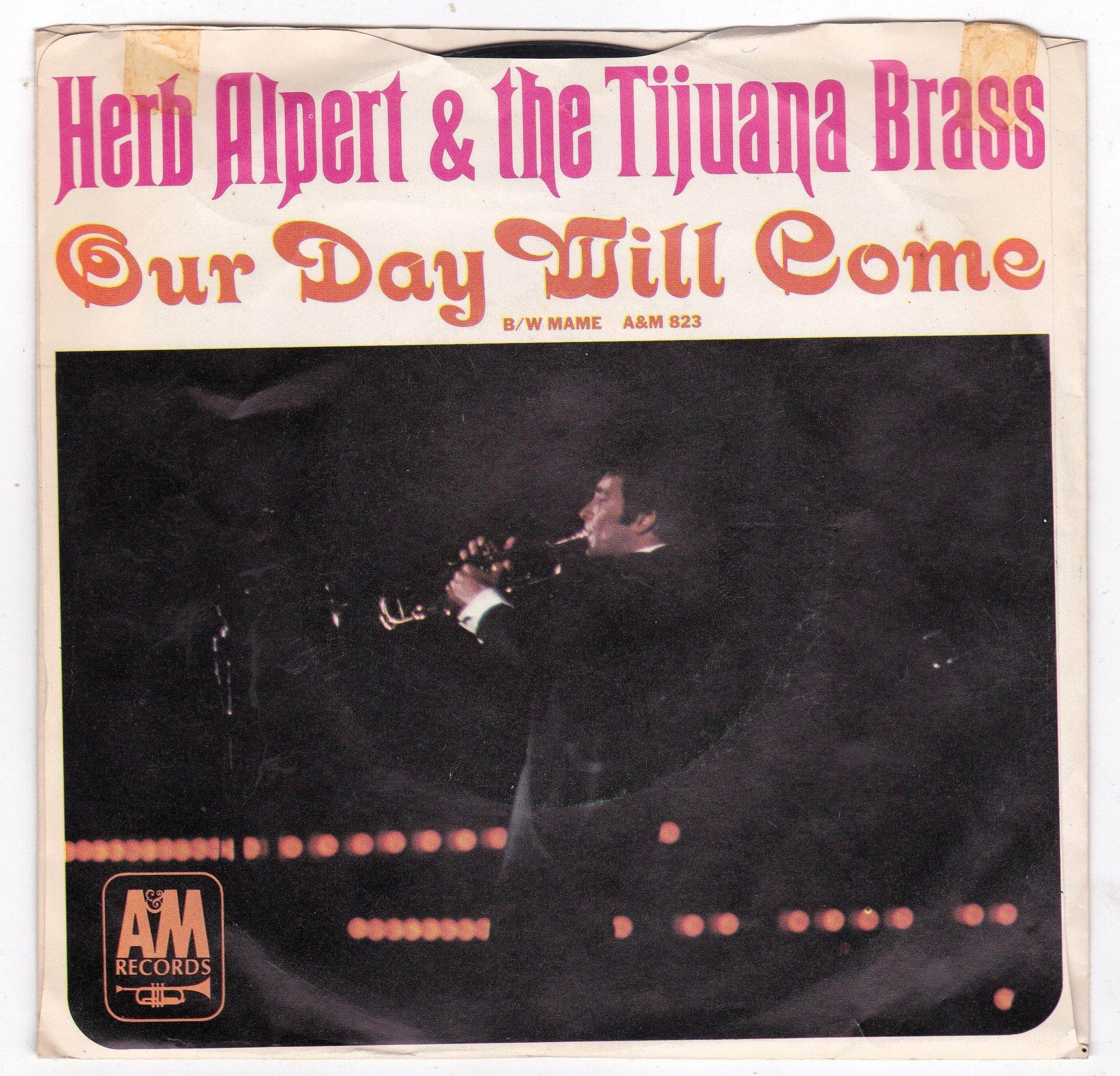 Herb Albert and the Tijuana Brass Mame Our Day Will Come 7" Vinyl 1966 - TulipStuff
