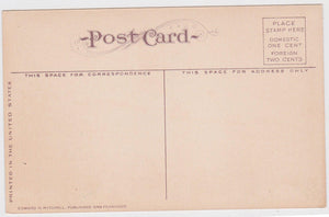 High School Ashland Oregon 1910's Postcard - TulipStuff
