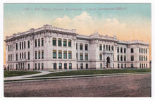 Load image into Gallery viewer, High School Everett Washington 1910&#39;s Postcard - TulipStuff
