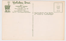 Load image into Gallery viewer, Holiday Inn Lynchburg Virginia US29 North 1960&#39;s Postcard - TulipStuff
