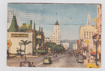 Hollywood California 1940's Postcard Booklet 12 Views - TulipStuff