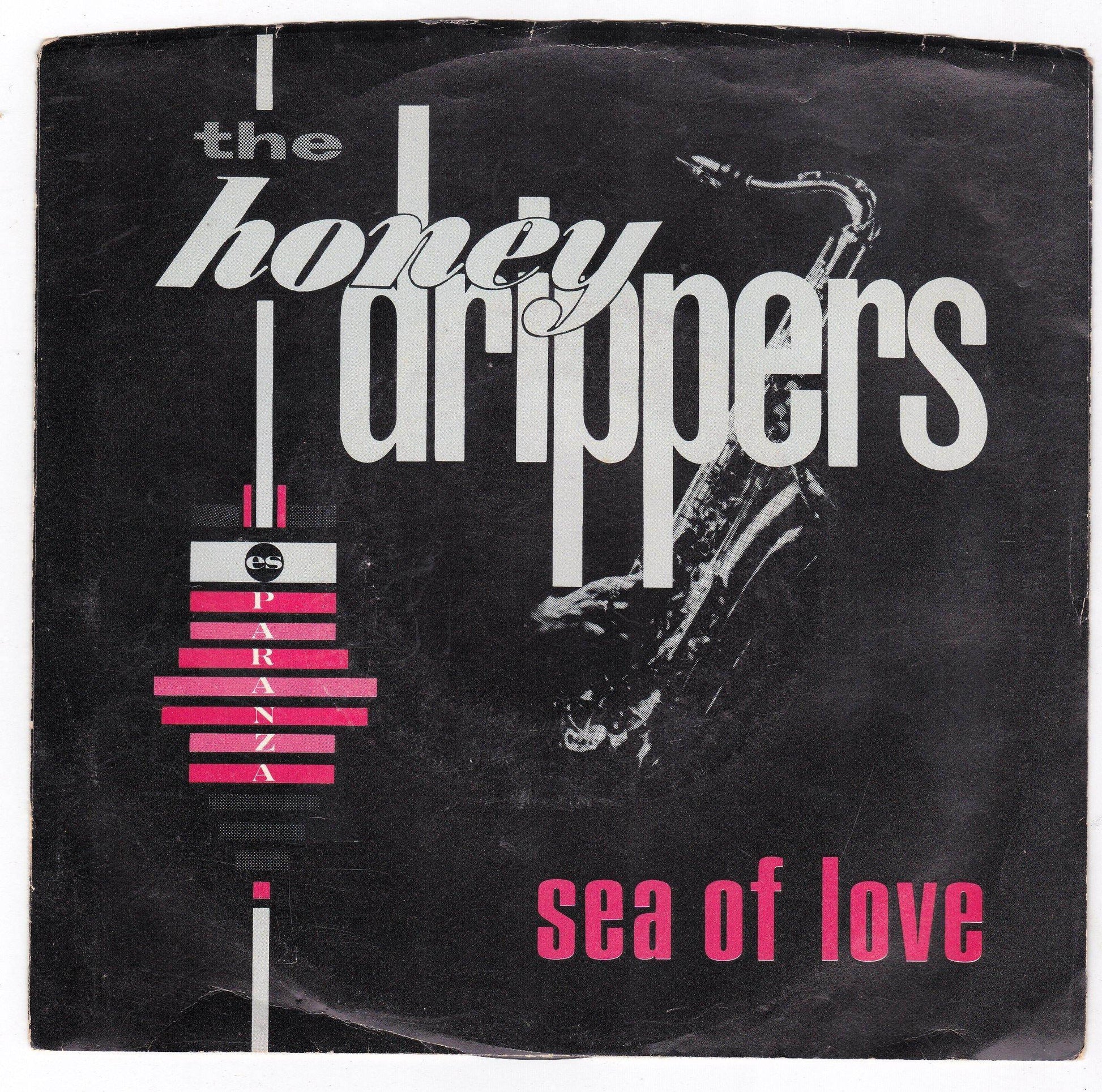 The Honeydrippers Sea of Love 7" 45rpm Vinyl Record 1984 - TulipStuff