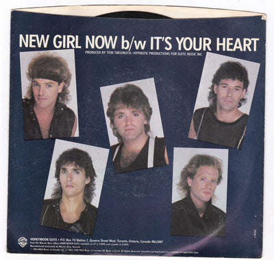 Honeymoon Suite New Girl Now 7" 45rpm Vinyl Record 1984 - TulipStuff
