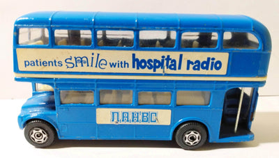 Corgi Toys 633 NatWest Hospital Radio Blackpool AEC Routemaster Bus - TulipStuff