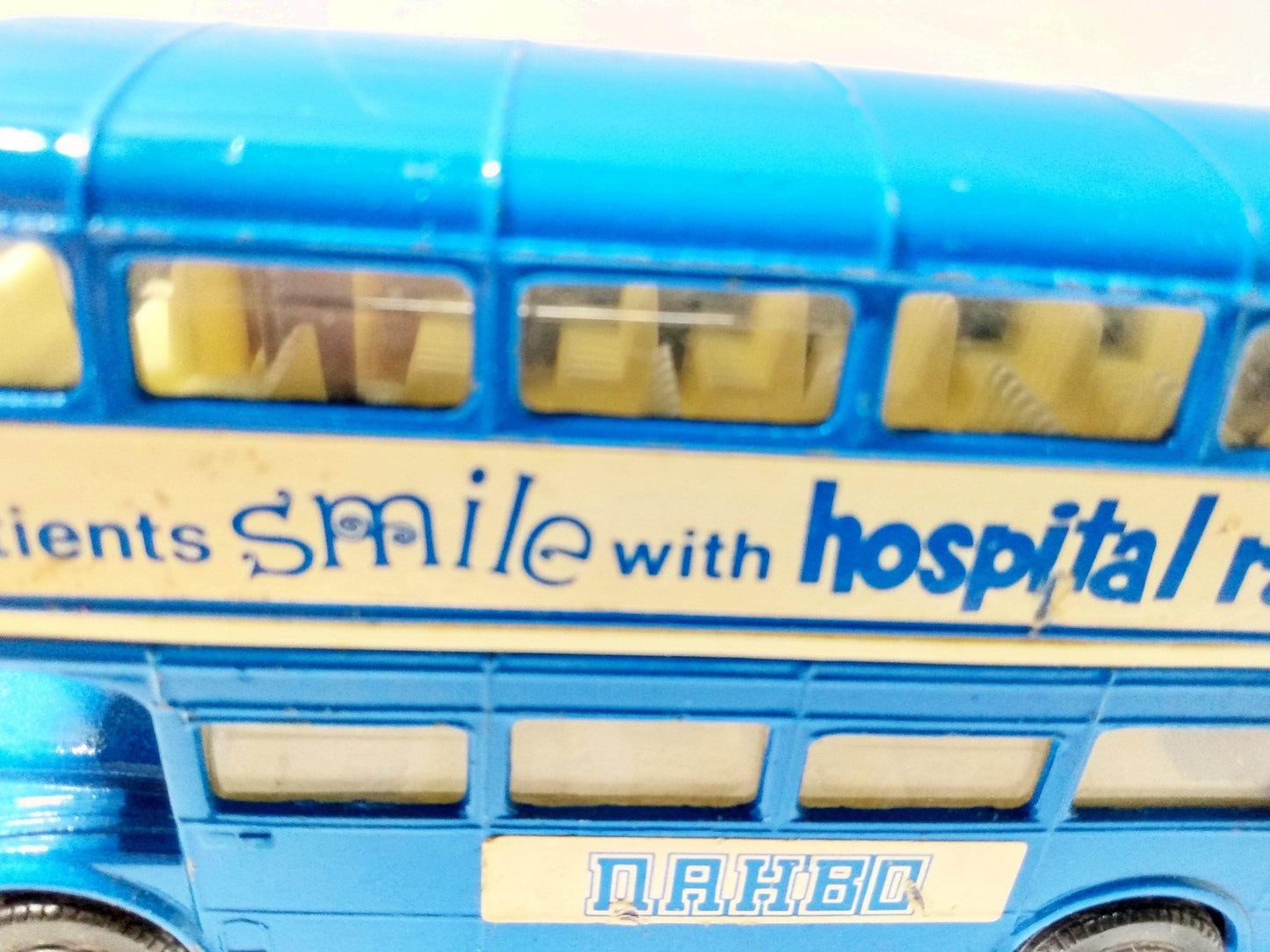 Corgi Toys 633 NatWest Hospital Radio Blackpool AEC Routemaster Bus - TulipStuff