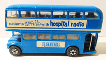 Load image into Gallery viewer, Corgi Toys 633 NatWest Hospital Radio Blackpool AEC Routemaster Bus - TulipStuff
