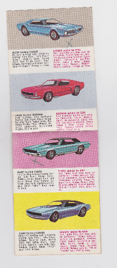 1967 Hot Wheels International Collector's Catalog Canada - TulipStuff