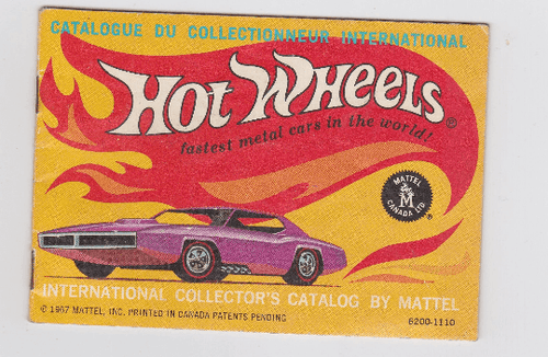 1967 Hot Wheels International Collector's Catalog Canada - TulipStuff