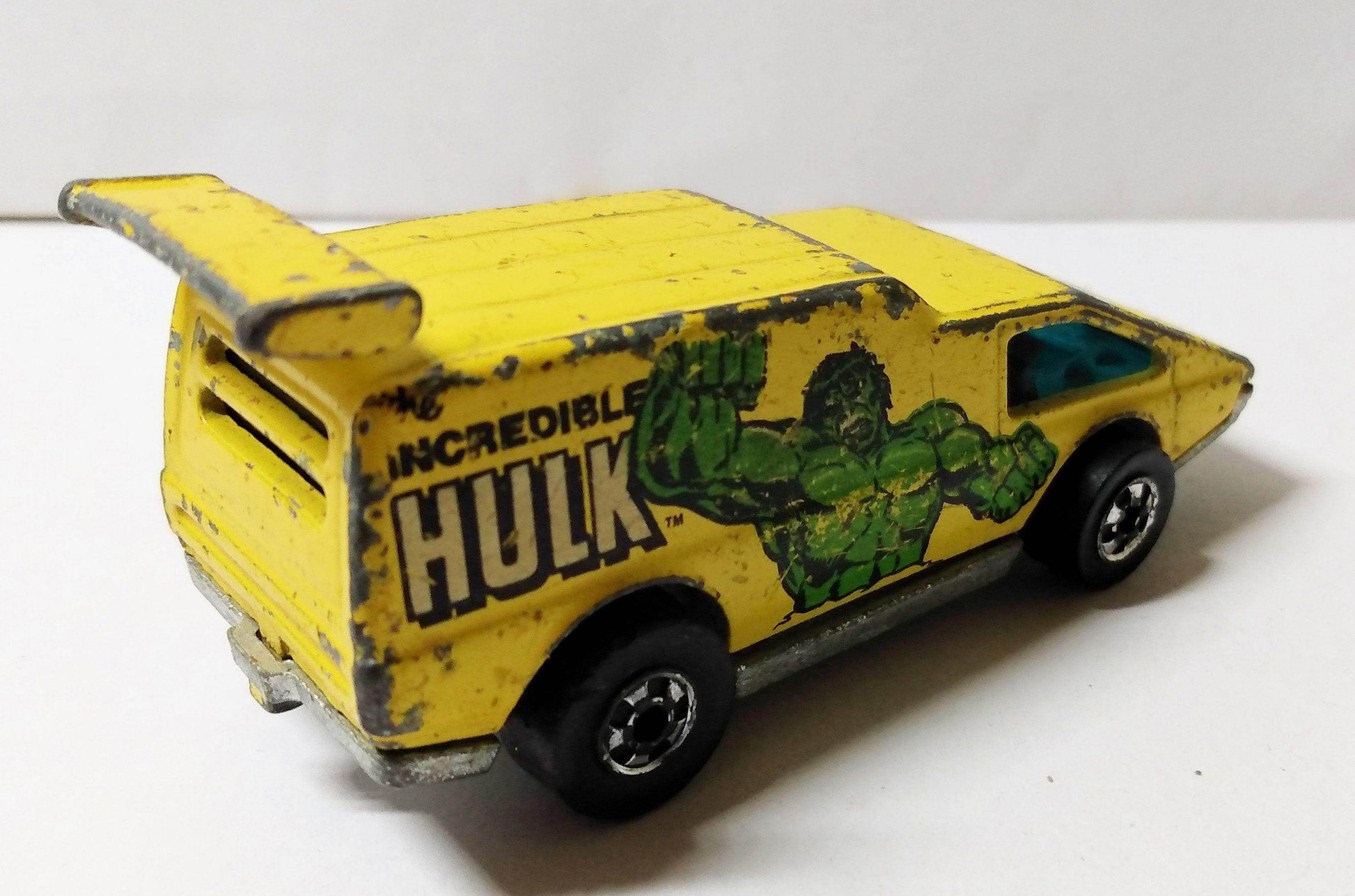 Hot Wheels 2878 The Incredible Hulk Van Spoiler Sport Hong Kong 1979 - TulipStuff