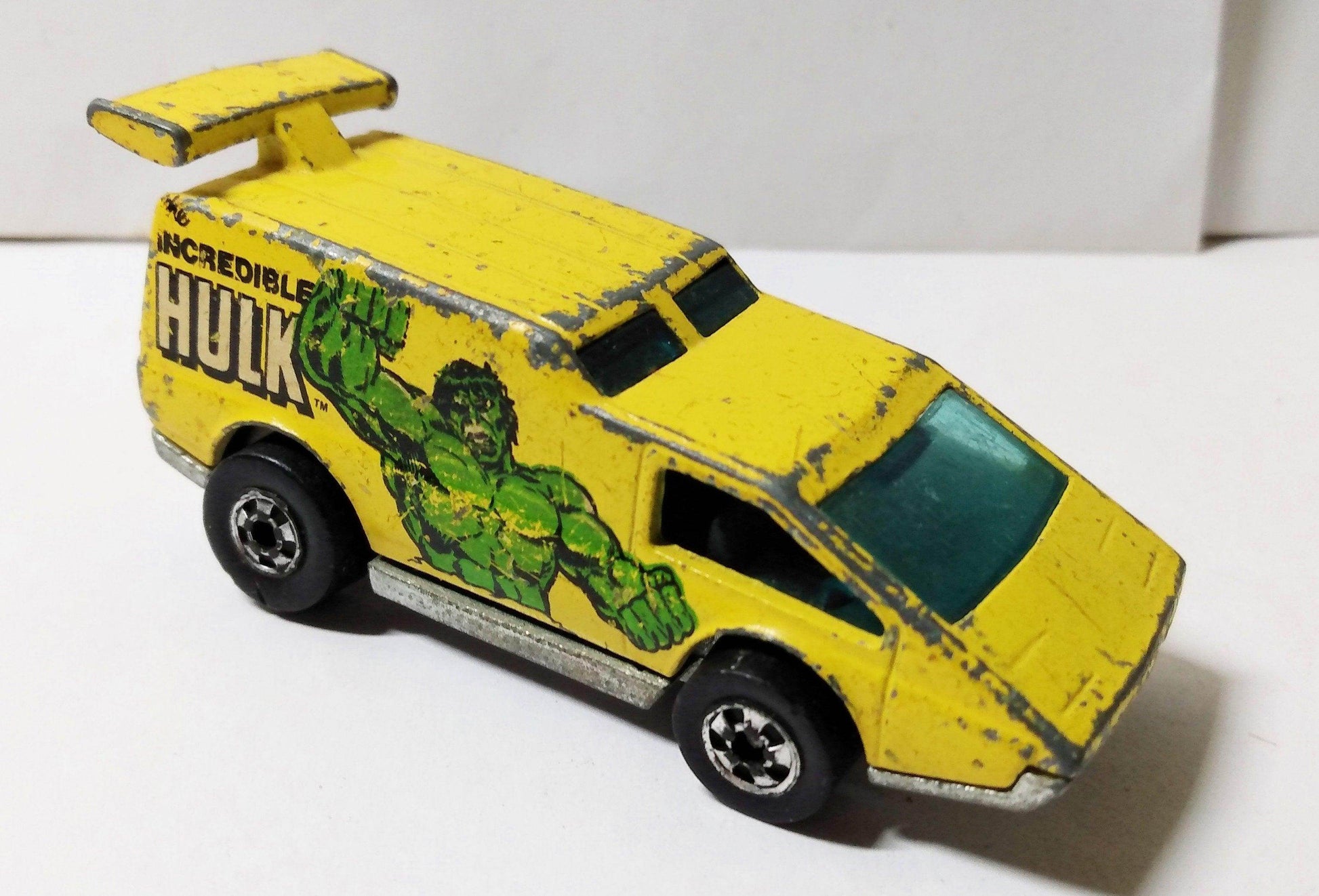 Hot Wheels 2878 The Incredible Hulk Van Spoiler Sport Hong Kong 1979 - TulipStuff