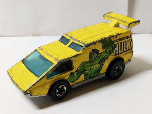 Hot Wheels 2878 The Incredible Hulk Van Spoiler Sport Hong Kong 1979 - TulipStuff