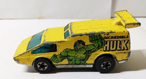 Hot Wheels 2878 The Incredible Hulk Van Spoiler Sport Hong Kong 1979 - TulipStuff