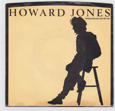 Howard Jones Things Can Only Get Better 7" 45rpm Vinyl Record Synthpop 1985 - TulipStuff