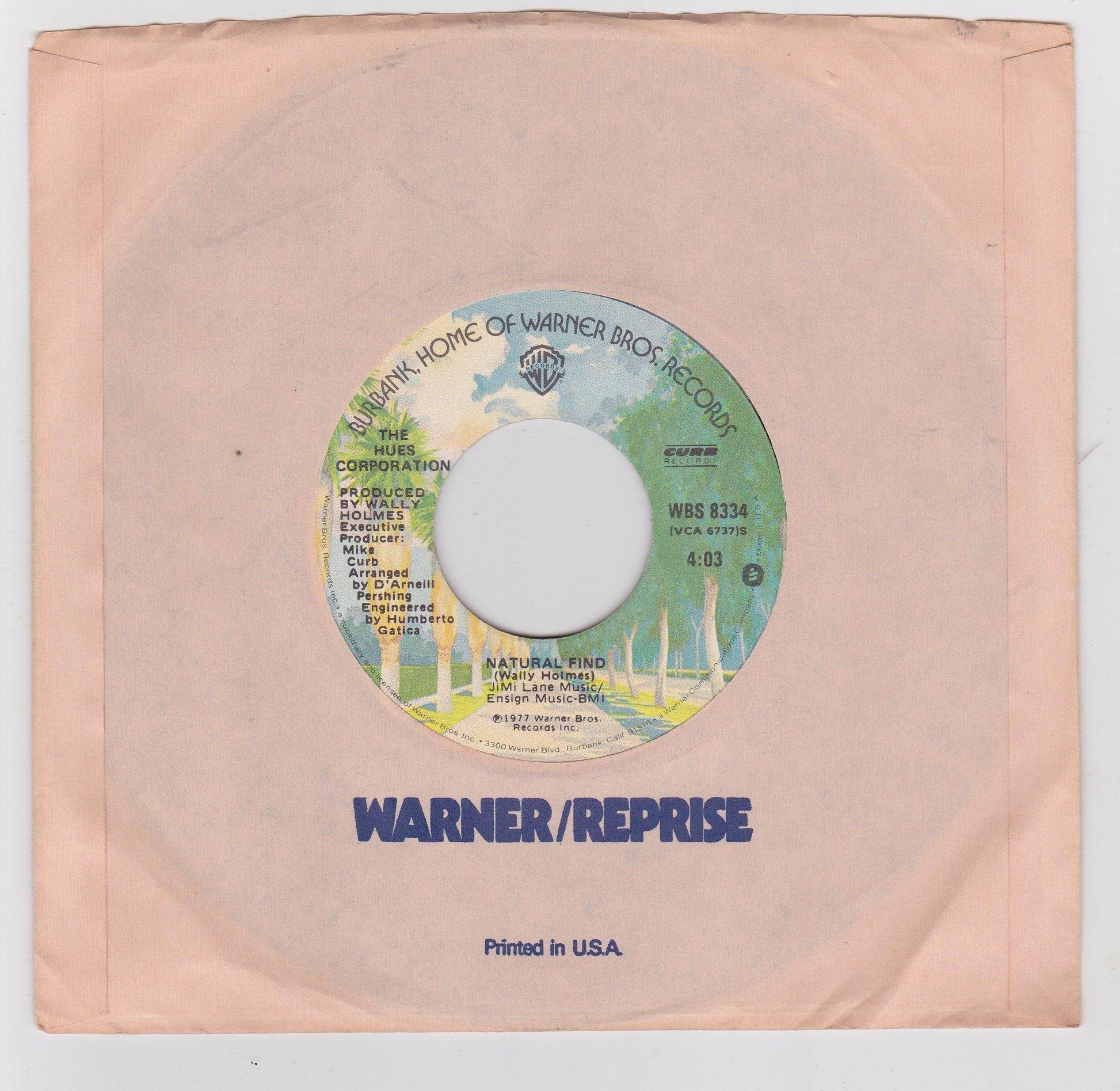 The Hues Corporation I Caught Your Act 7" Vinyl Record Disco 1977 - TulipStuff