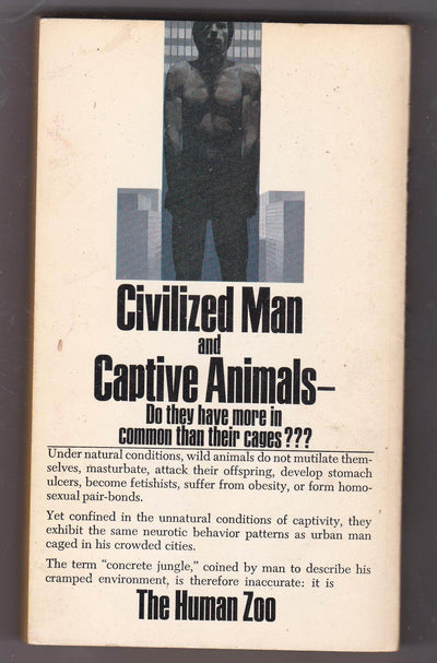 The Human Zoo by Desmond Morris Paperback Bantam Books 1969 - TulipStuff